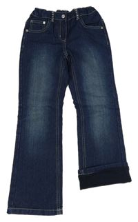 Tmavomodré podšité flare rifle s kamínky C&A