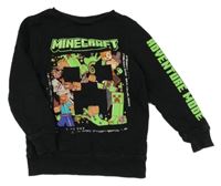 Čierna mikina s Minecraft George