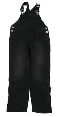 Černé podšité laclové rifle s kapsou H&M