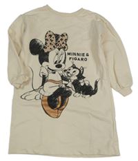 Smotanové teplákové šaty s Minnie zn. H&M