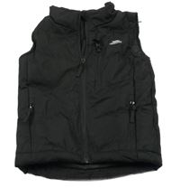 Čierna šušťáková zateplená funkčná vesta Trespass