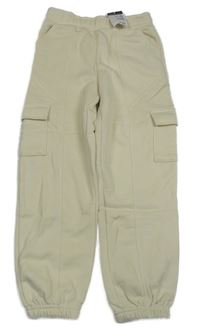 Nové - Smotanové cargo tepláky Primark