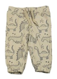 Béžové tepláky s diny Primark