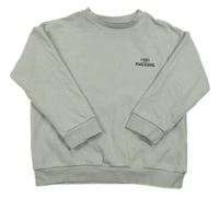 Svetlosivá mikina s nápisom F&F