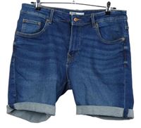 Pánské modré riflové kraťasy Bershka vel. 34