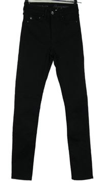 Dámské černé skinny rifle H&M