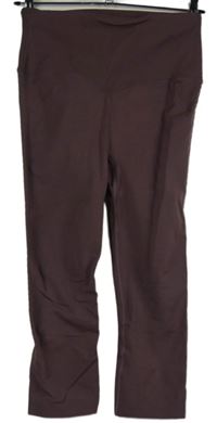 Dámské vínové sportovní capri legíny Tchibo 