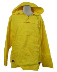 Dámská žlutá šusťáková jarní bunda s kapucí B. Young 