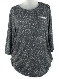 Dámská šedá vzorovaná halenka Top Secret 