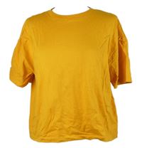 Dámské oranžové crop tričko George 