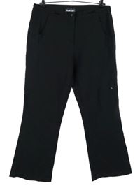 Dámské černé softshellové funkční kalhoty Rohan vel. 14S