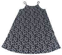 Čierne kvetinové šaty Primark