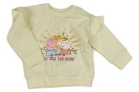 Smetanová mikina s Peppa Pig Primark
