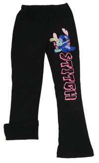 Černé tepláky se Stichem Disney
