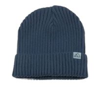 Tmavomodrá rebrovaná čapica s nášivkou Dunnes vel.134-146