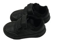 Čierne koženkové topánky Adidas vel.23