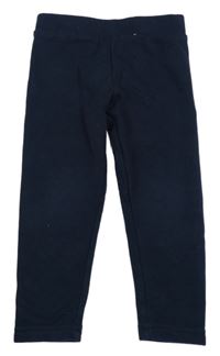 Tmavomodré zateplené legíny Primark