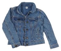 Modrá rifľová bunda TU