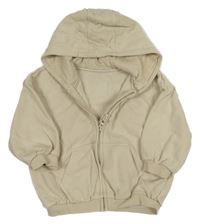 Svetlobéžová prepínaci mikina s kapucňou George