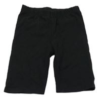 Čierne elastické kraťasy