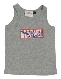 Šedé tílko Marvel so Spidermanem