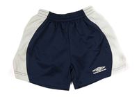 Tmavomodro-bílé sportovní kraťasy Umbro