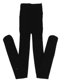 Černé třpytivé silonky