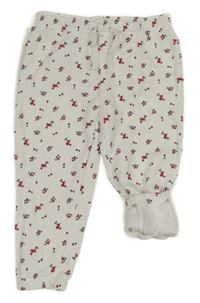 Biele kvetované tepláky Primark