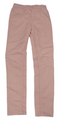 Světlerůžové džegíny H&M