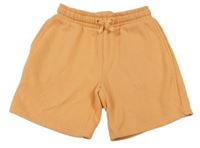 Marhuľové teplákové kraťasy River Island