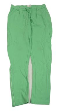 Zelené teplákové kalhoty D-zine