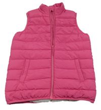 Ružová funkčná šušťáková prešívaná zateplená vesta Mountain Warehouse