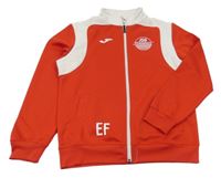 Červeno-biela prepínaci športová mikina s logom Joma