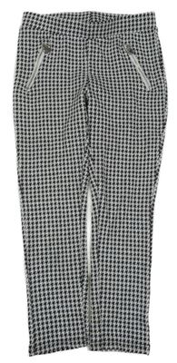 Čierno-biele vzorované tregíny Dopodopo