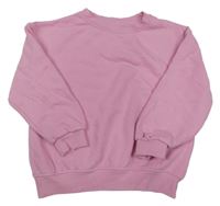 Svetloružová oversize mikina Primark