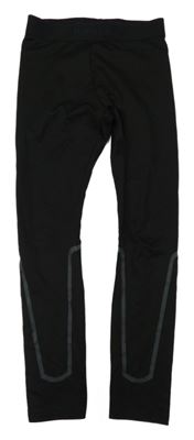 Černé sportovní legíny Decathlon