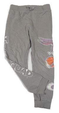 Sivé tepláky s Buggs Bunnym H&M