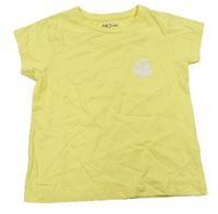 Žlté tričko s lístečkem MO