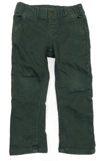 Tmavokhaki teplákové rifle C&A