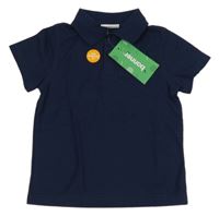Nové - tmavomodré polo tričko banner