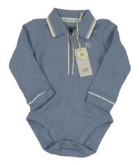 Nové - modrošedé body s límečkem RIVER ISLAND