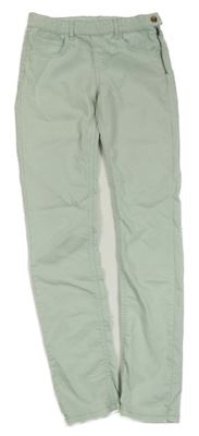 Světlemátové skinny rifle H&M
