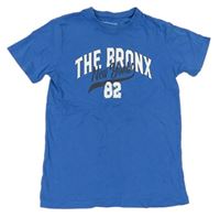 Modré tričko s nápisom Primark