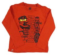 Červené triko s Lego Ninjago