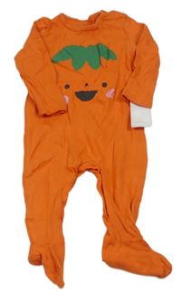 Nové - Oranžový overal s tekvicou Mothercare