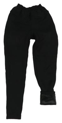 Černé zateplené legíny