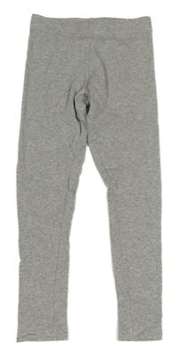 Šedé melírované žebrované legíny Everyday