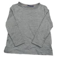 Sivé melírované športové tričko Lupilu