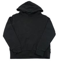 Čierna mikina s kapucňou