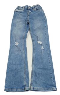 Světlemodré flare rifle s dírami C&A